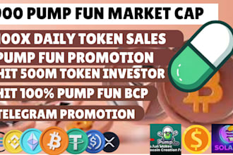 hit 90m token holders pump fun promotion memecoin presales telegram promotion