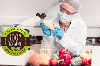 be your food scientist for recipe development and supplement formulation