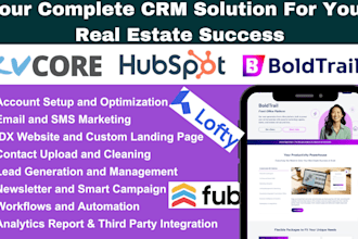 kvcore real estate lofty crm website automation chime boldtrail follow up boss