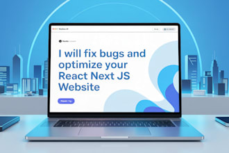 fix bugs and optimize your react next js website bolt ai lovable ai