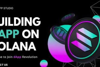 build web3 dapp staking launchpad presale dex on eth bsc, solana smart contracts