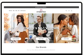 design health supplement shopify store health and fitness supplement store