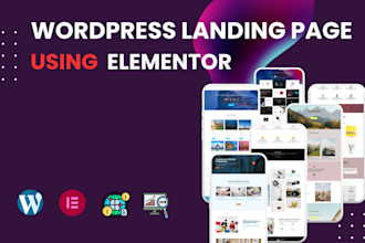 build a stunning wordpress landing page