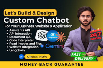 build and integrate custom gpt, ai chatbot in your website
