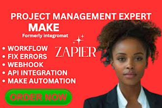 set up make com automation n8n workflow monday crm ai agent zapier click up