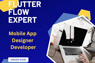build flutterflow app flutter app flutter flow bubble app mobile app developer
