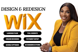 wix website design wix website redesign bespoke wix website wix web development