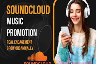 do organic soundcloud music promotion for tracks and album