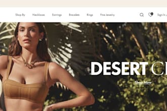 design a stunning jewelry shopify store, jewelry shopify website, jewelry store