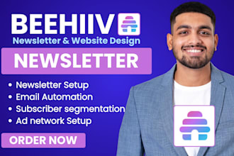 setup beehiiv account, design beehiiv website, beehiiv newsletter expert