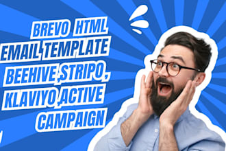 setup brevo,html email template,stripo,beehive,mailerlite,sendinblue,klaviyo,kit