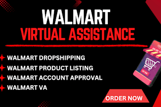 setup walmart account approval walmart VA walmart dropshipping product listing