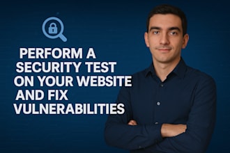 perform a security test on your website