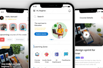 develop custom ai coaching android and ios app, wellness, consulting app