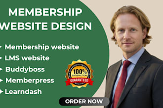 build subscription website with leardash, memberpress, paid membership pro