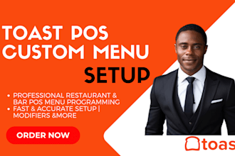set up  and optimize your restaurant menu on toast pos