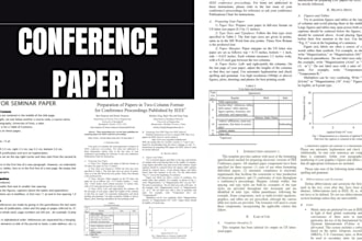 format and review your research journal scientific articles and conference paper