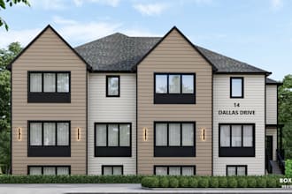 do house exterior warehouse design commercial architectural 3d rendering