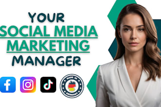be your german social media marketing manager