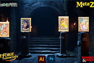 design custom stunning trading card game illustrations, fakemon, anime tcg art