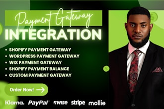 integrate verified shopify payment gateway klarna paypal stripe wise square