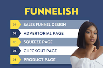 build, optimize a high converting funnelish sales funnel
