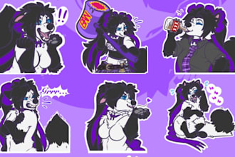 draw furry nsfw telegram sticker animated discord nsfw sticker crypto sticker