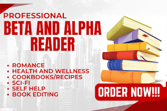beta read alpha read your romance self help health wellness cookbooks recipes