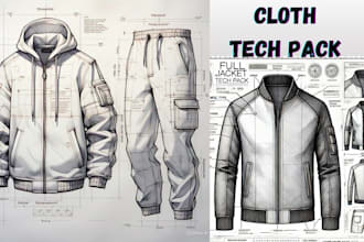 do professional fashion tech pack clothing tech pack fashion design tech pack