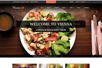 restaurant website catering website food website cafe website wix website