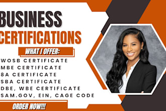 register non profit 501c3, mbe, wbe, dbe, hubzone, bylaws, 8a, sba, wosb, sdvosb