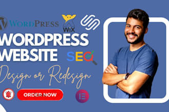 build wordpress raffle website redesign small business wordpress website design
