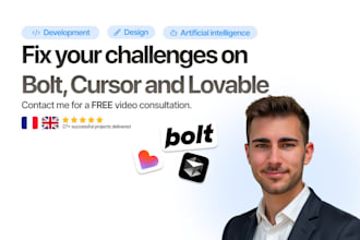 troubleshoot and fix your challenges on bolt, cursor and lovable