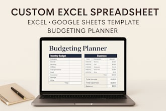 create custome excel spreadsheet excel google sheets template budgeting planner