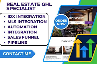 design gohighlevel mortgage website real estate sales funnel mortgage calculator