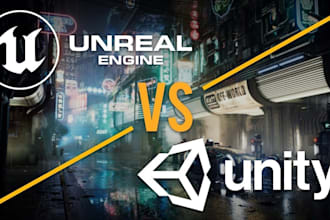 3d game environment for unity and unreal 5