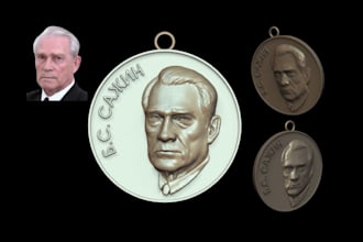 do 3d bas relief cnc design, medallion, zbrush stl 3d printing