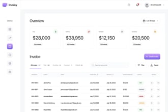software developer web app crm pos, lms, odoo, invoice system, accounting system