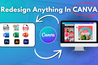redesign anything in canva only in 1 hour