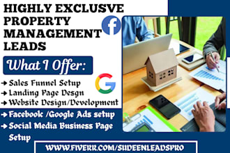 generate high quality leads for property management and real estate business