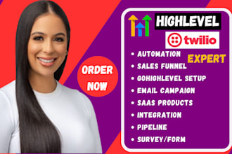 gohighlevel expert gohighlevel website ghl twilio a2p gohighlevel sales funnel