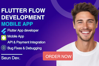 build flutter app for android and ios flutter flow app and development