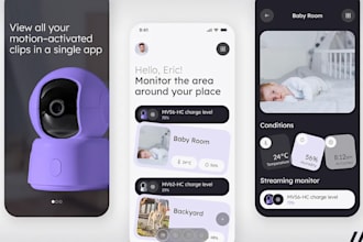 develop camera app face recognition app detection app 3d ar lidar app cctv app