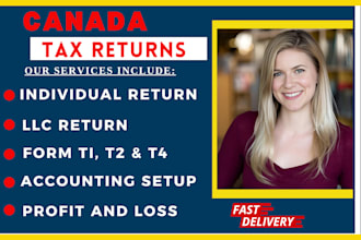 file canada t1 personal and t2 corporate tax returns, gst hst