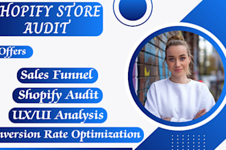 do shopify conversion rate optimization cro, store audit shopify marketing sales