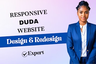design duda website, redesign duda website builder, design duda landing page
