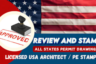 stamp digital stamp, pe stamp, architectural stamp USA pe stamp for city permit