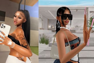 create custom 3d vrchat avatar nsfw furry avatar vrc character vr ar unity model