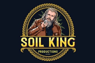 design awesome cannabis products brand logo