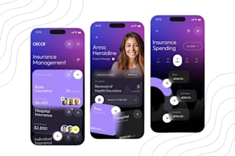 develop insurance app, fintech, donation app, loan payment app, crowdfunding app